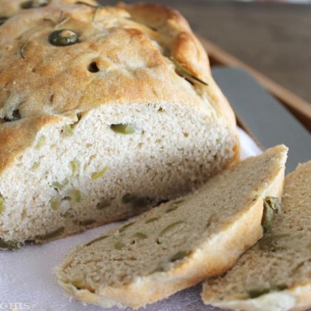 Pão de Azeitona e Alecrim