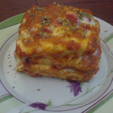 Pão de forma recheado