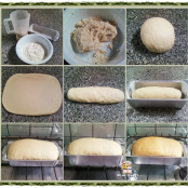 Pão de forma prático  - Etapa 1