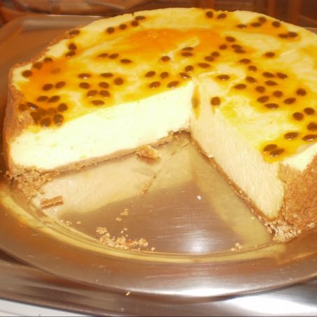 Torta de maracujá