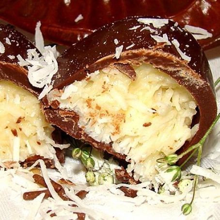 Trufa recheada de coco