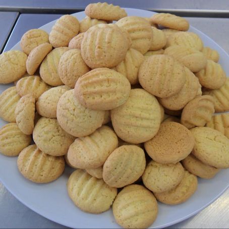 Biscoitinhos Amantegados de laranja