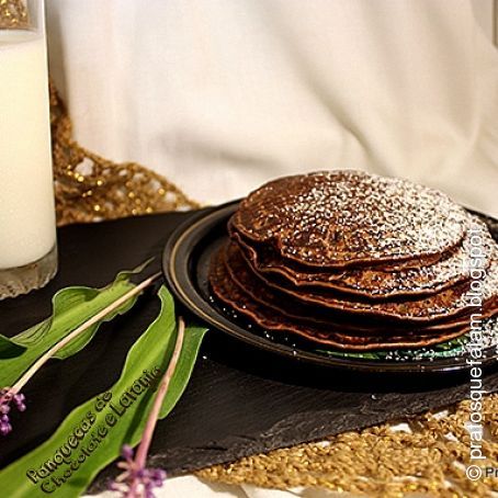 Panquecas de Chocolate e Laranja