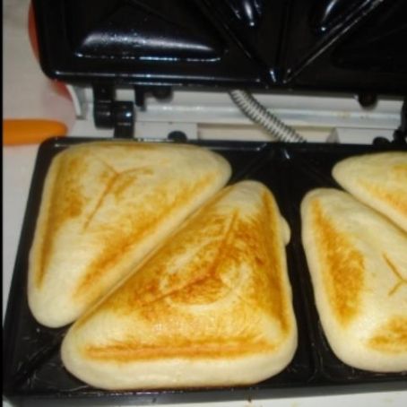 pão de queijo na sanduícheira