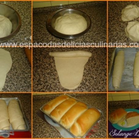 Pão fofinho caseiro ( Solange Lima)