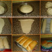 Pão fofinho caseiro ( Solange Lima) - Etapa 1