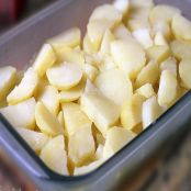 Batata Gratinada ao Creme de Queijo - Etapa 1