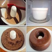 Brigadeirão de Microondas - Etapa 1