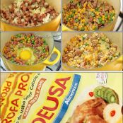 Farofa de Calabresa - Etapa 1