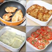 Frango à Pizzaiolo - Etapa 1