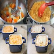 Purê Gratinado de Abóbora e Batata - Etapa 1