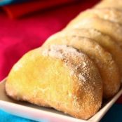 Pastelzinho assado com massa de ricota