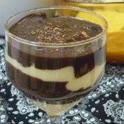 Pavê de chocolate e maracujá