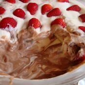 Pavê fácil de Morango com Chocolate