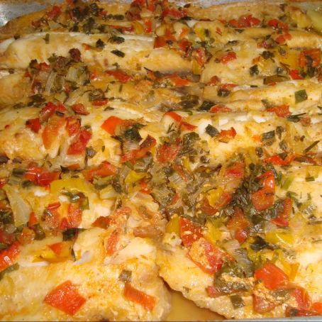 Filé de Peixe Assado