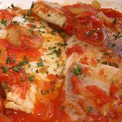 Filé de peixe com alcaparras