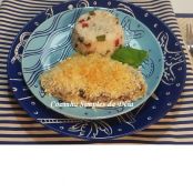 Filé de Saint Peter com tapenade e manjericão