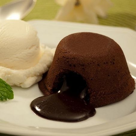 Petit Gateau cremoso fácil