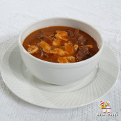 Picadinho de carne com caroços de jaca