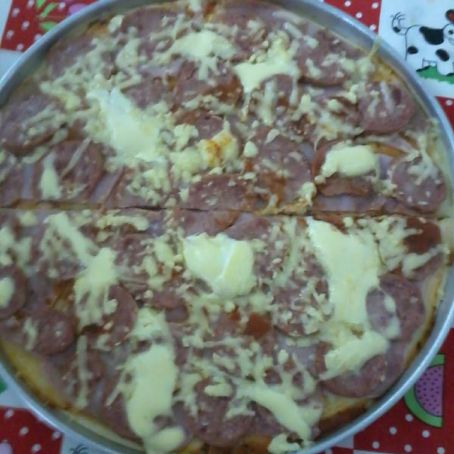 Pizza de liquidificador