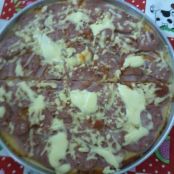 Pizza de liquidificador
