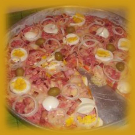 Pizza de Liquidificador