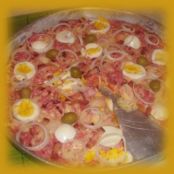 Pizza de Liquidificador