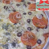 Pizza de liquidificador