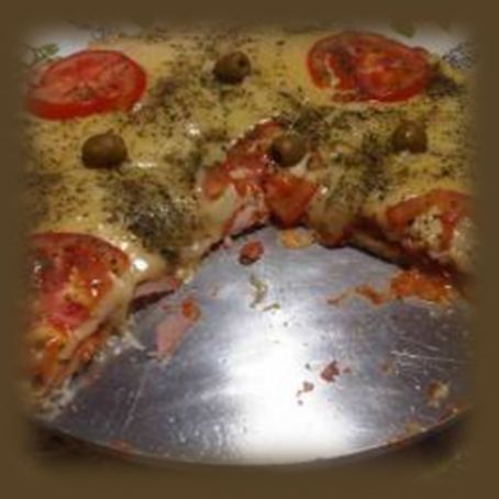 Pizza de Pão Forma (parte 1)