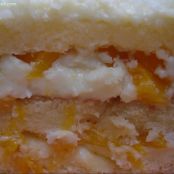 Bolo gelado de frutas