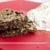 Brownie de Chocolate de forno ou microondas