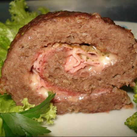 Rocambole de carne moída