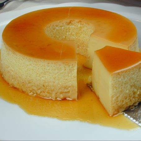 Pudim de Pão especial com leite condensado