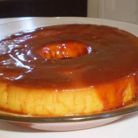 Pudim de Pão de liquidificador fácil