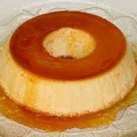 Pudim simples e rápido