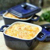 Purê Gratinado de Abóbora e Batata