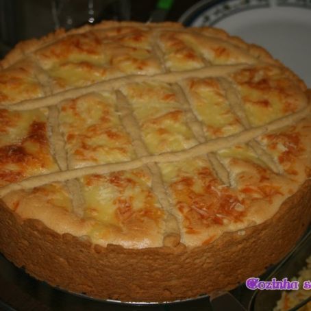Quiche de frango com requeijão cremoso