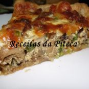 Quiche de carne grelhada e legumes (aproveitamentos)