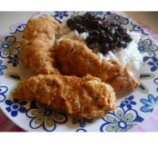 Peito de Frango á milanesa - Etapa 1