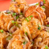 Almôndega de frango acebolada - Etapa 1