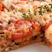 Arroz à parmegiana