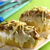 Batata Recheada à Bolonhesa