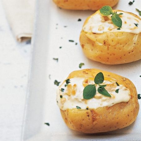 Batata Recheada com Frango