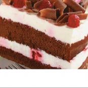 Bolo de Chocolate com Iogurte e Cereja