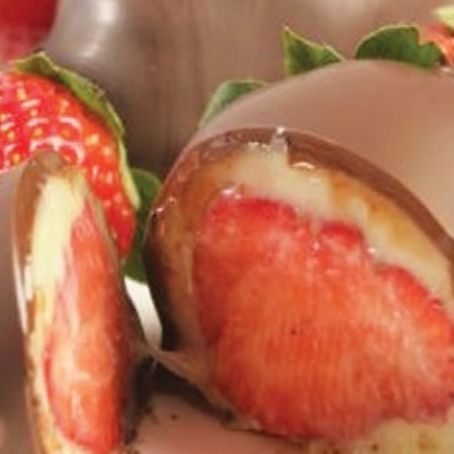 bombom de morango fácil