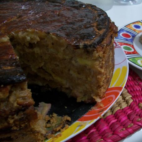 Bolo de Aveia e Banana