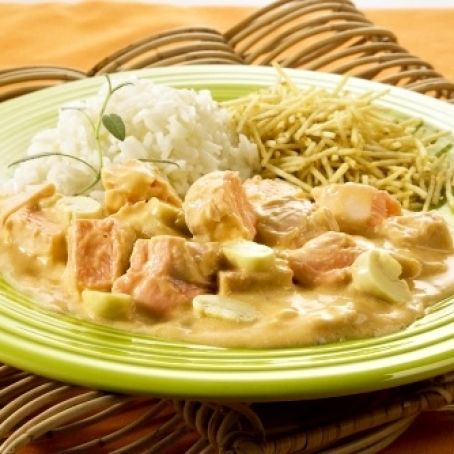 Salmão ao Champignon