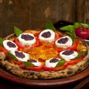 Receita de Pizza Cabrese