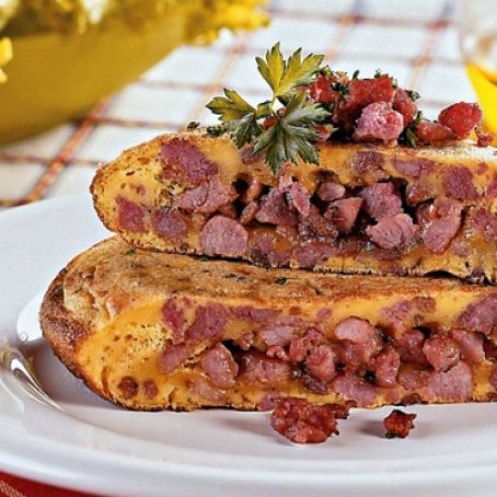 Fritada de linguiça