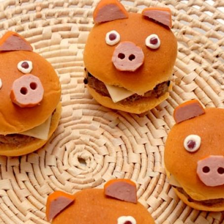 Hambúrguer de porquinho